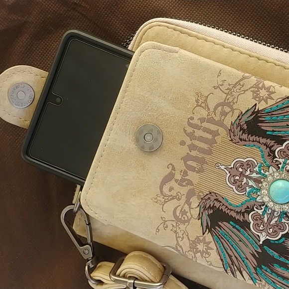 Montana West Crossbody Wallet Bag - Picture 6 of 16